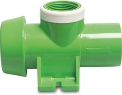 V-deel + Lijmmof 63 MM x 1 1/4" x 63 MM