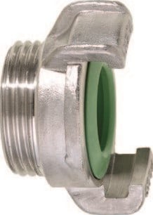 GEKA Plus RVS snelkoppeling buitendraad 40 bar