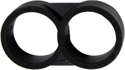 PE Dubbele Ring - 16 mm
