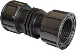 PP koppeling binnendraad 1 met O-ring''