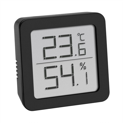 TFA Thermo / Hygrometer digitaal - Zwart