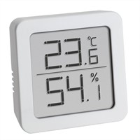 TFA Thermo / Hygrometer digitaal - Wit