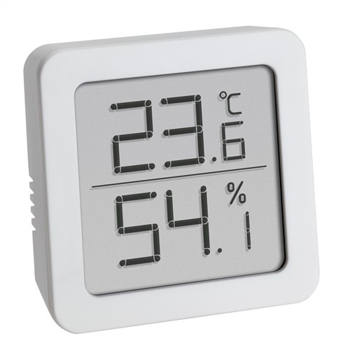 TFA Thermo / Hygrometer digitaal - Wit
