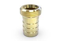 Messing Vaareind buitendraad x tule - 1/2 x 13 mm