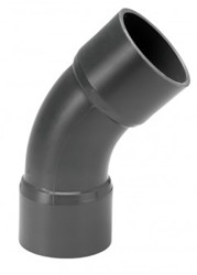 VDL PVC Bocht 45º