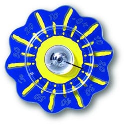 TFA Raamthermometer TWATCHER XL'' analoog - zonmotief''