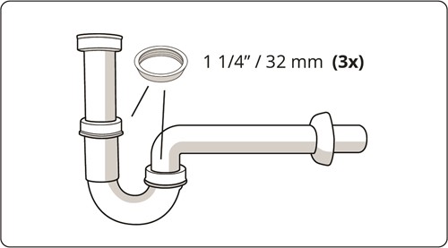 Conische ring 1 1/4 '' - zacht-2