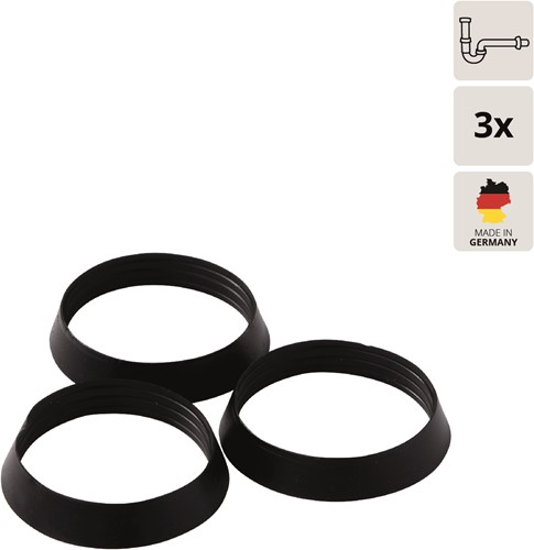Conische ring 1 1/2 '' - zacht