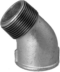 Knie 45º type 121 gegalvaniseerd