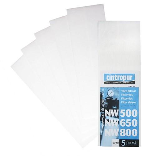 Cintropur Filtervlies NW 50/62/75 5 Micron 5 Stuks