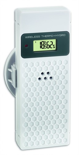 TFA Temperatuur / vochtigheidszender - zender voor draadloze thermo-hygrometers en weerstations