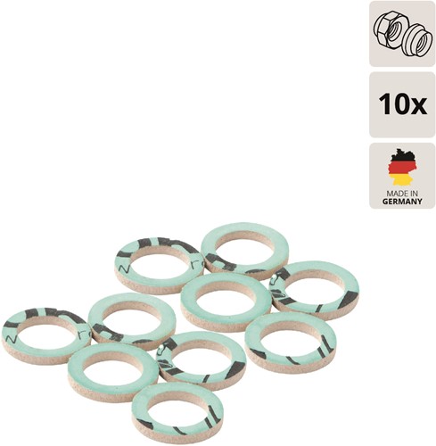 Hogedruk dichting voor wartelmoer 1/2 ''