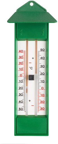 TFA Thermometer analoog max-min kwikvrij - Groen - Doosje