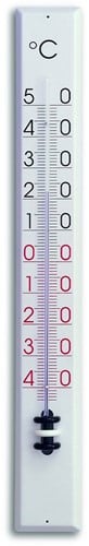 TFA Binnen/buitenthermometer analoog - metaal