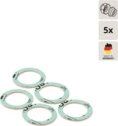 Hogedruk-schroefdichting 1 1/2 ''