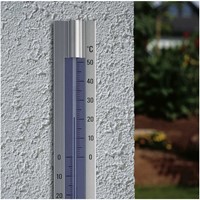 TFA Binnen/buitenthermometer analoog - aluminium-2