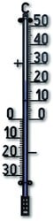 TFA Buitenthermometer analoog XXL - kunststof - Zwart