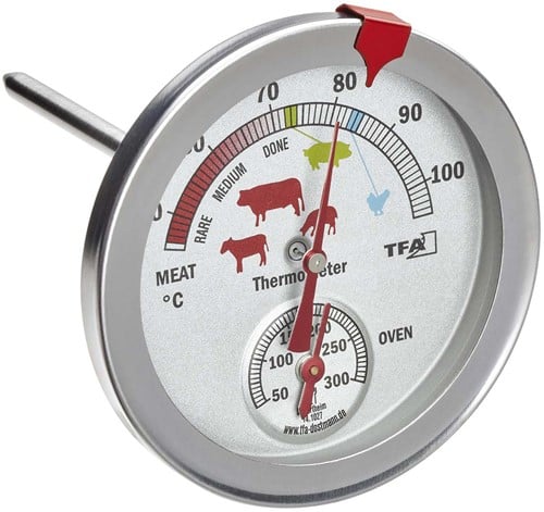 TFA braad / oventhermometer - RVS | Ø 74 x 115mm