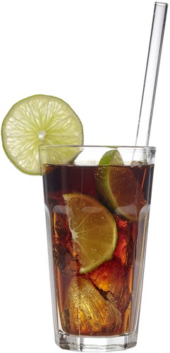 TFA Glazen Rietjes - Longdrink - 32x 23cm incl. Reinigingsborsteltje