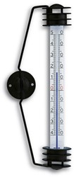 TFA Raamthermometer analoog - draaibaar - met metalen houder