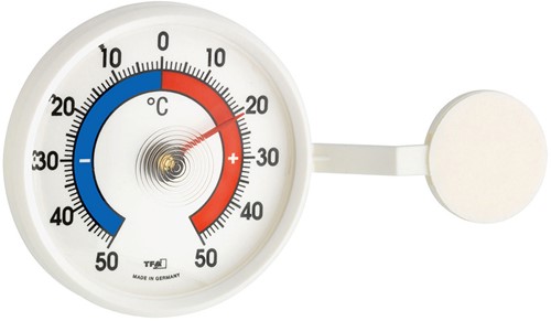 TFA Raamthermometer analoog - Ø 72mm