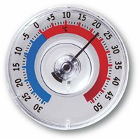 TFA Raamthermometer Twatcher'' analoog - Ø 80mm''