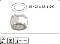 Schuimstraalvormer-dichting M22-2
