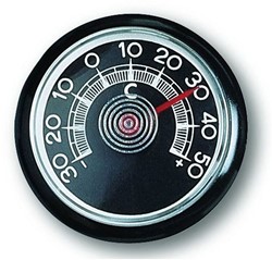 TFA Thermometer analoog - zelfklevend - klein, Ø 46mm