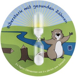 Zandloper Op Kartonnen Drager