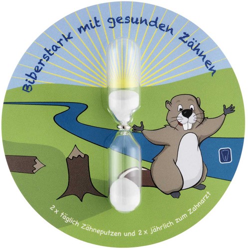 Zandloper Op Kartonnen Drager