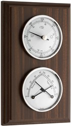 TFA Weerstation analoog - walnoot