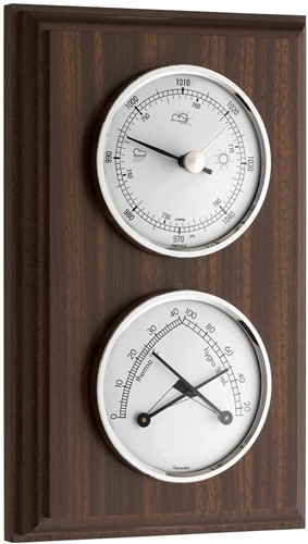 TFA Weerstation analoog - walnoot