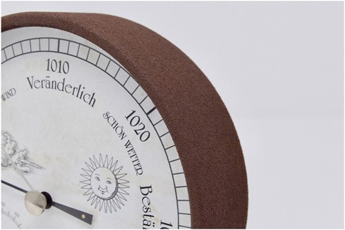 TFA Weerstation voor binnen en buiten analoog - metaal - afwerking met roesteffect-3