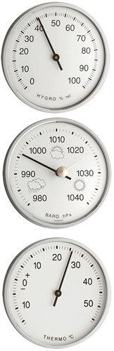 TFA Inbouw fabrieksset voor weerstation - 1x Thermo, 1x Baro, 1x Hygro