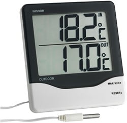 TFA Thermometer binnen / buiten - Jumbo display - max-min