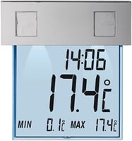 TFA Raamthermometer Vensterthermometer digitaal Vision Solar'' - zonnecellen''-2