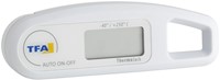 TFA InsteekThermometer Universele Keuken digitaal Thermo Jack'' - opvouwbaar -  HACCP + EN13485 - Wit''-2