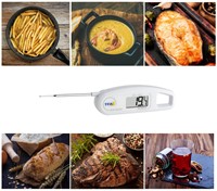 TFA InsteekThermometer Universele Keuken digitaal Thermo Jack'' - opvouwbaar -  HACCP + EN13485 - Wit''-3