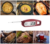 TFA InsteekThermometer Universele Keuken digitaal Thermo Jack'' - opvouwbaar -  HACCP + EN13485 - Braambes''-3