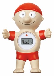 TFA Badthermometer digitaal - LED voor te hoge badtemperatuur