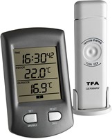 TFA Thermometer draadloos Ratio'' - Grijs''-2