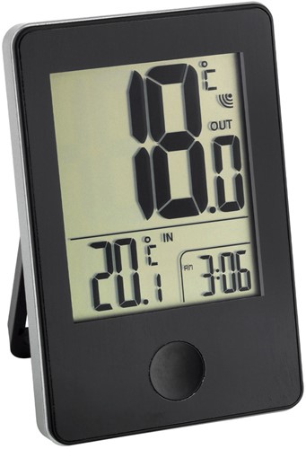 TFA Thermometer draadloos Pop'' - Zwart''