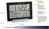 TFA Thermometer / Hygrometer draadloos Trinity''''-2