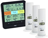 Draadloze thermo-hygrometer met 3 zenders KLIMA@HOME-2