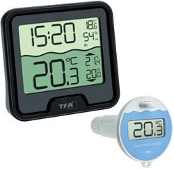 TFA ZwembadThermometer / VijverThermometer draadloos Marbella''''