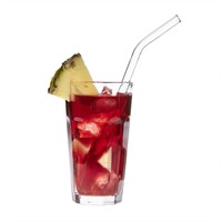 TFA Glazen Rietjes - Gebogen - 6x 23cm incl. reinigingsborsteltje-2