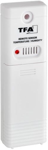TFA Temperatuur / vochtigheids zender - passend bij artikelnummer: 30.3057 | 30.3058 | 35.1129 | 35.1139 | 35.1140 | 35.1145 | 35.1150