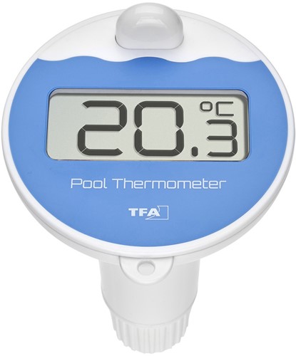TFA Zwembadzender met display - passend bij artikelnummer: 30.3066.01 | 35.8001 | 35.8002 | 35.8000