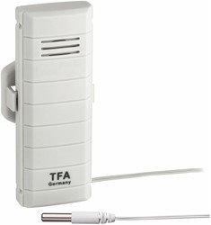 TFA WeatherHub'' Temperatuurzender met waterdichte kabelsensor''