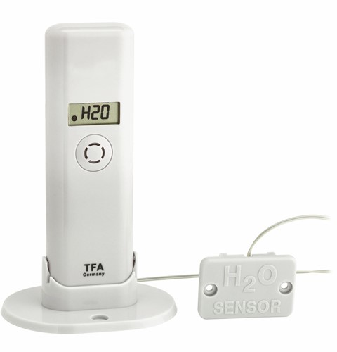 TFA WeatherHub'' Thermo-Hygro zender met waterdetector''